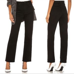 SLVRLAKE London High Waisted Jeans Jet Black